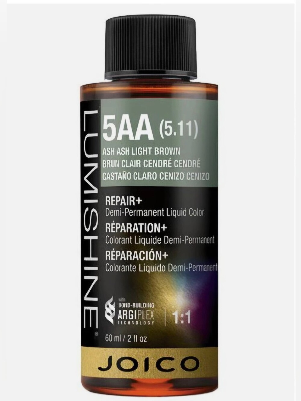 Joico 5AA (Discontinued) Lumishine Demi-Permanent Liquid Hair Color